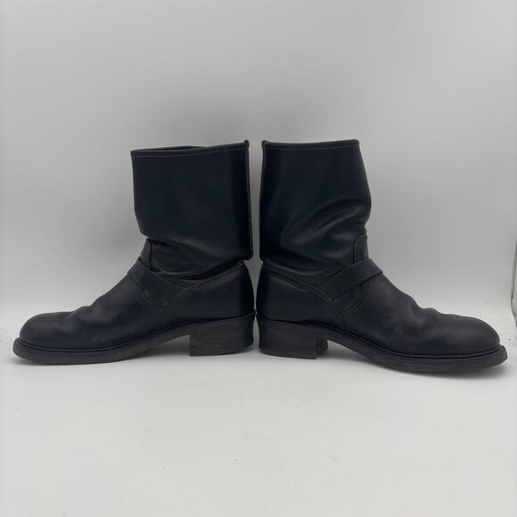 Vintage 60s Penney\'s Big Mac Engineer Buckle Moto Boots Men\'s 10 Workwear